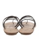 Loeffler Randall Leather Slides
