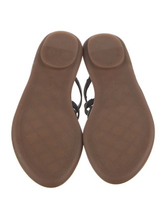 Loeffler Randall Leather Slides