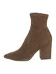 Loeffler Randall Suede Sock Boots