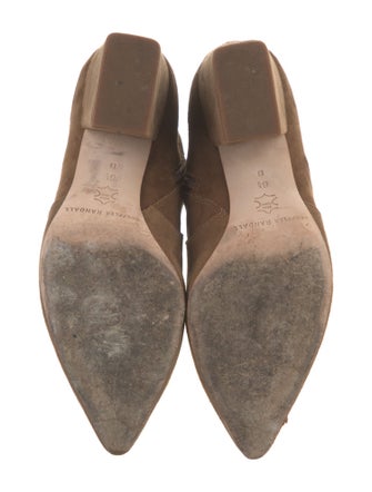 Loeffler Randall Suede Sock Boots