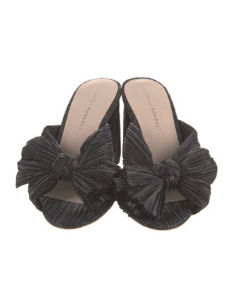 Loeffler Randall Bow Accents Slides