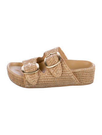 Loeffler Randall Straw Slides