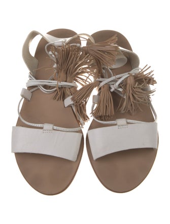 Loeffler Randall Leather Printed Gladiator Sandals