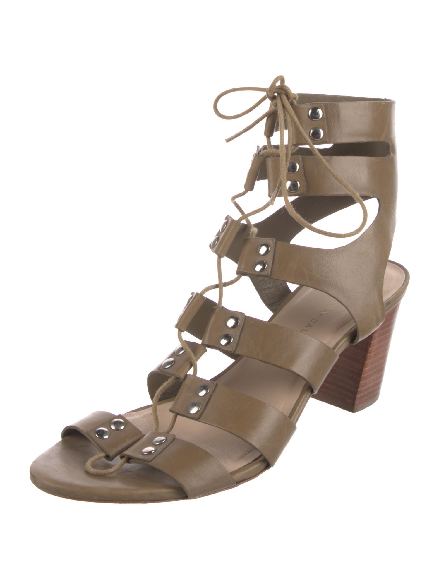 Loeffler Randall Leather Gladiator Sandals