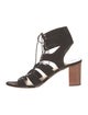 Loeffler Randall Suede Studded Accents Gladiator Sandals