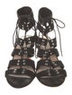 Loeffler Randall Suede Studded Accents Gladiator Sandals