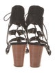 Loeffler Randall Suede Studded Accents Gladiator Sandals