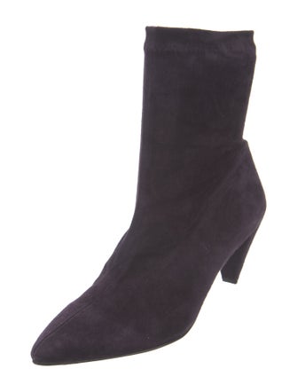 Loeffler Randall Suede Sock Boots