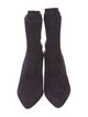 Loeffler Randall Suede Sock Boots
