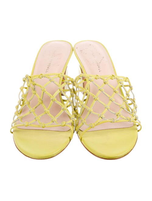 Loeffler Randall Leather Slides