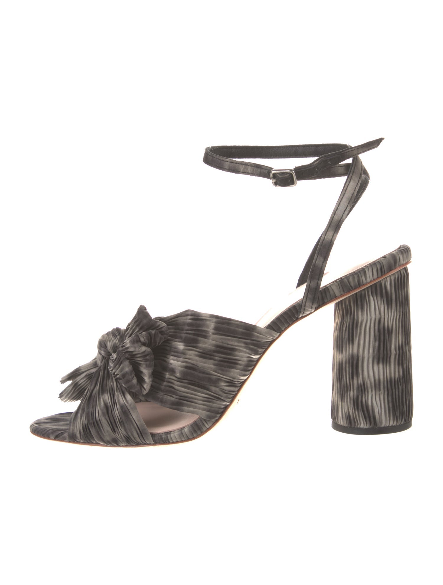 Loeffler Randall Animal Print Bow Accents Sandals w/ Tags
