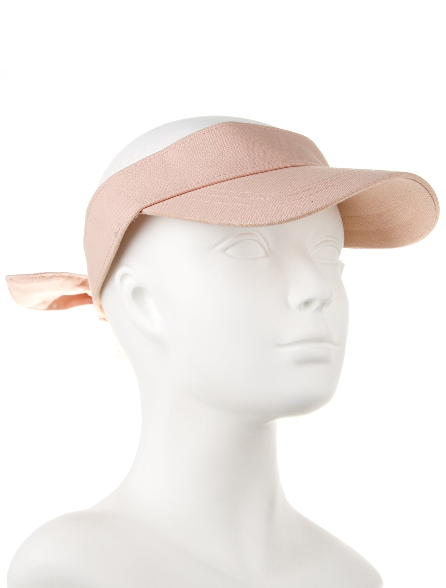 Loeffler Randall Cotton Blend Sun Visor Hat