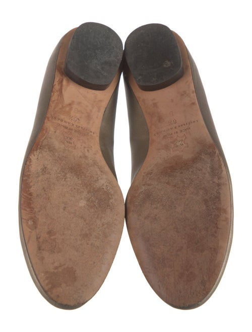 Loeffler Randall Satin Crystal Embellishments Ballet Flats