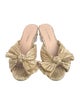 Loeffler Randall Bow Accents Slides