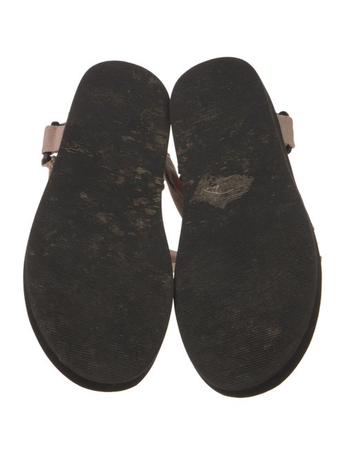 Loeffler Randall Canvas Bow Accents Sandals