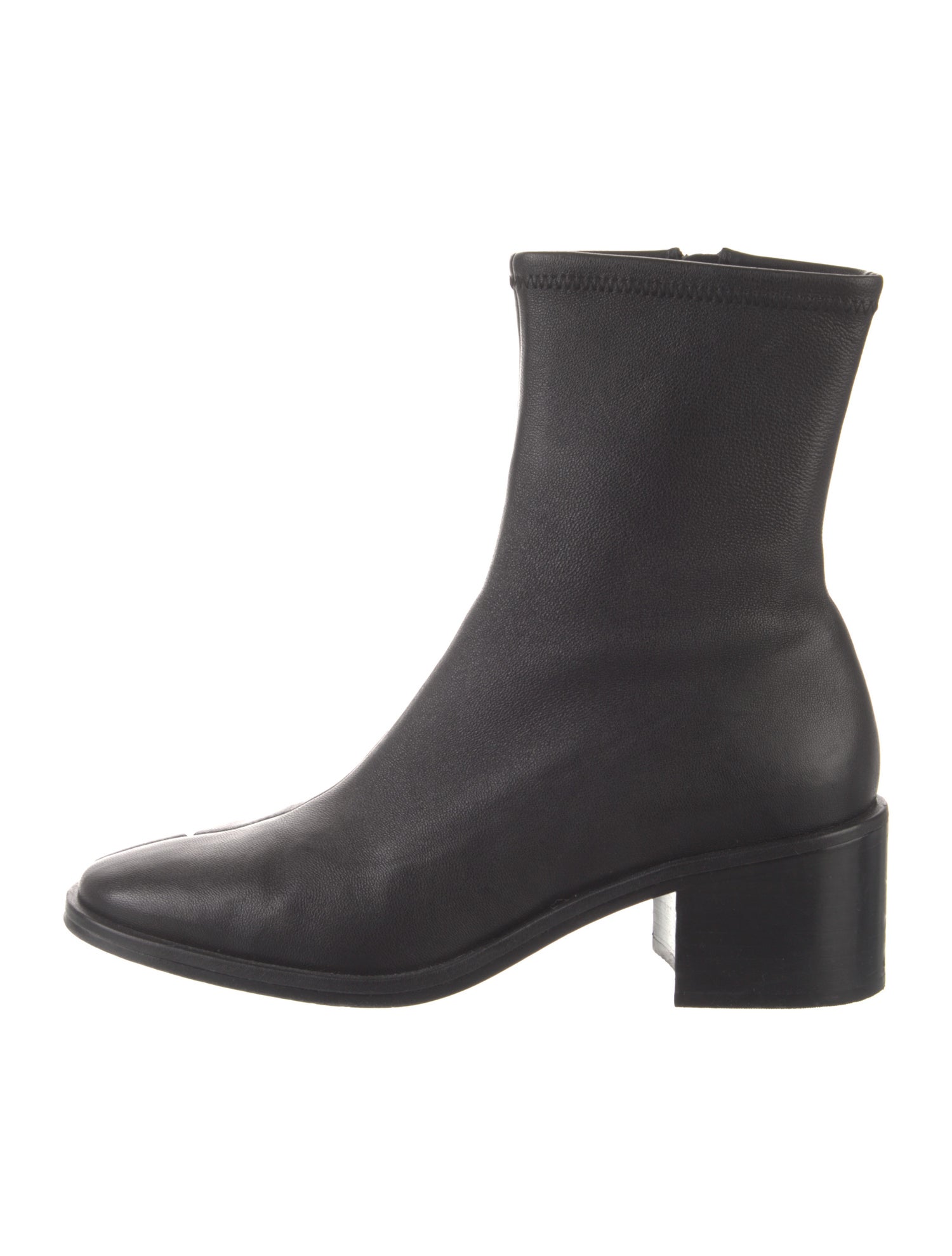 Loeffler Randall Leather Sock Boots