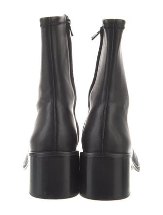 Loeffler Randall Leather Sock Boots