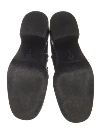 Loeffler Randall Leather Sock Boots