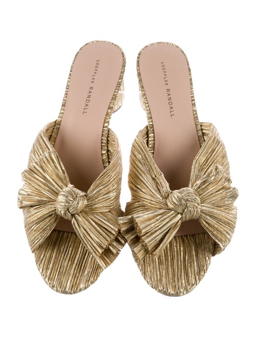 Loeffler Randall Bow Accents Slides
