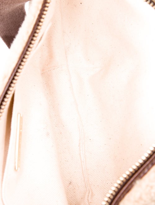 Loeffler Randall Shearling Top Handle Bag