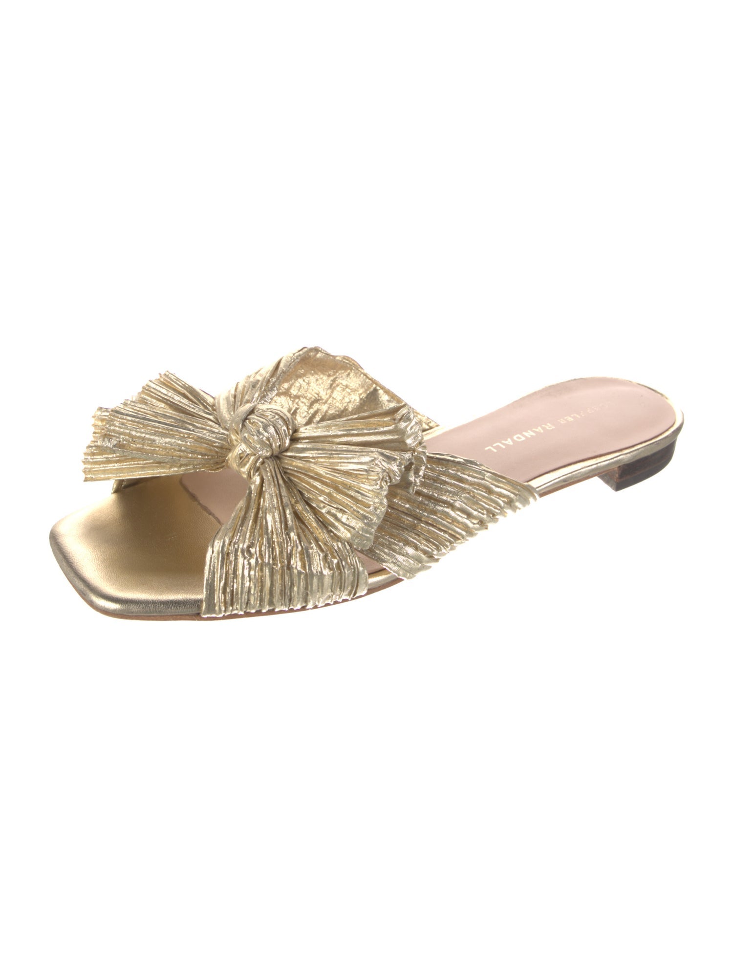 Loeffler Randall Bow Accents Slides