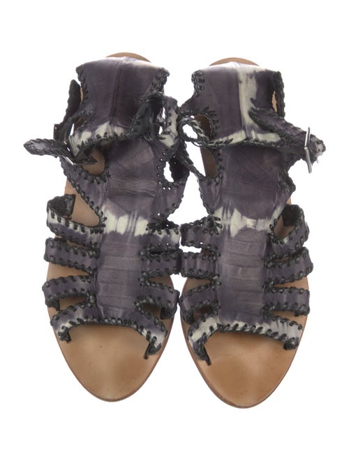 Loeffler Randall Leather Slingback Flats