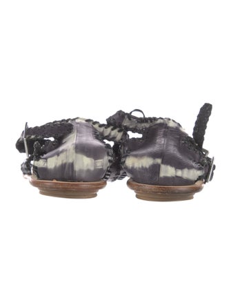 Loeffler Randall Leather Slingback Flats