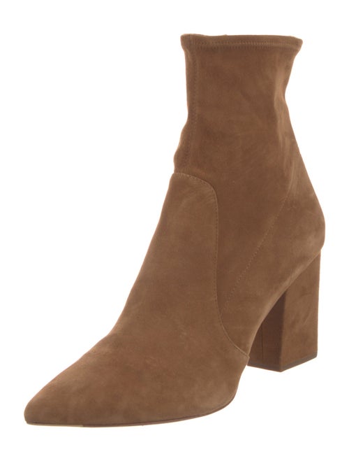 Loeffler Randall Suede Sock Boots