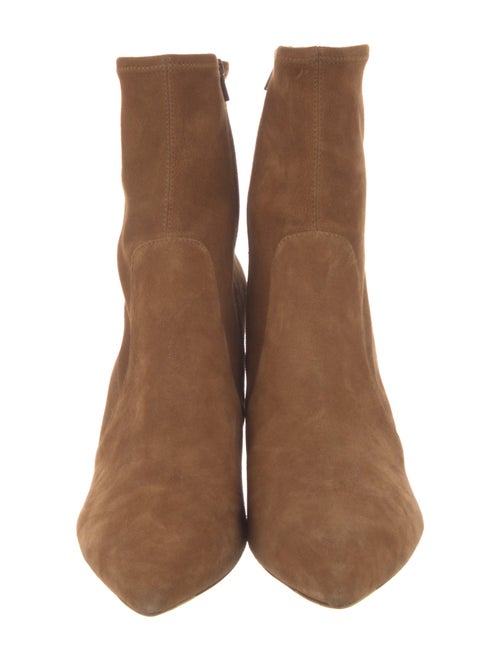 Loeffler Randall Suede Sock Boots