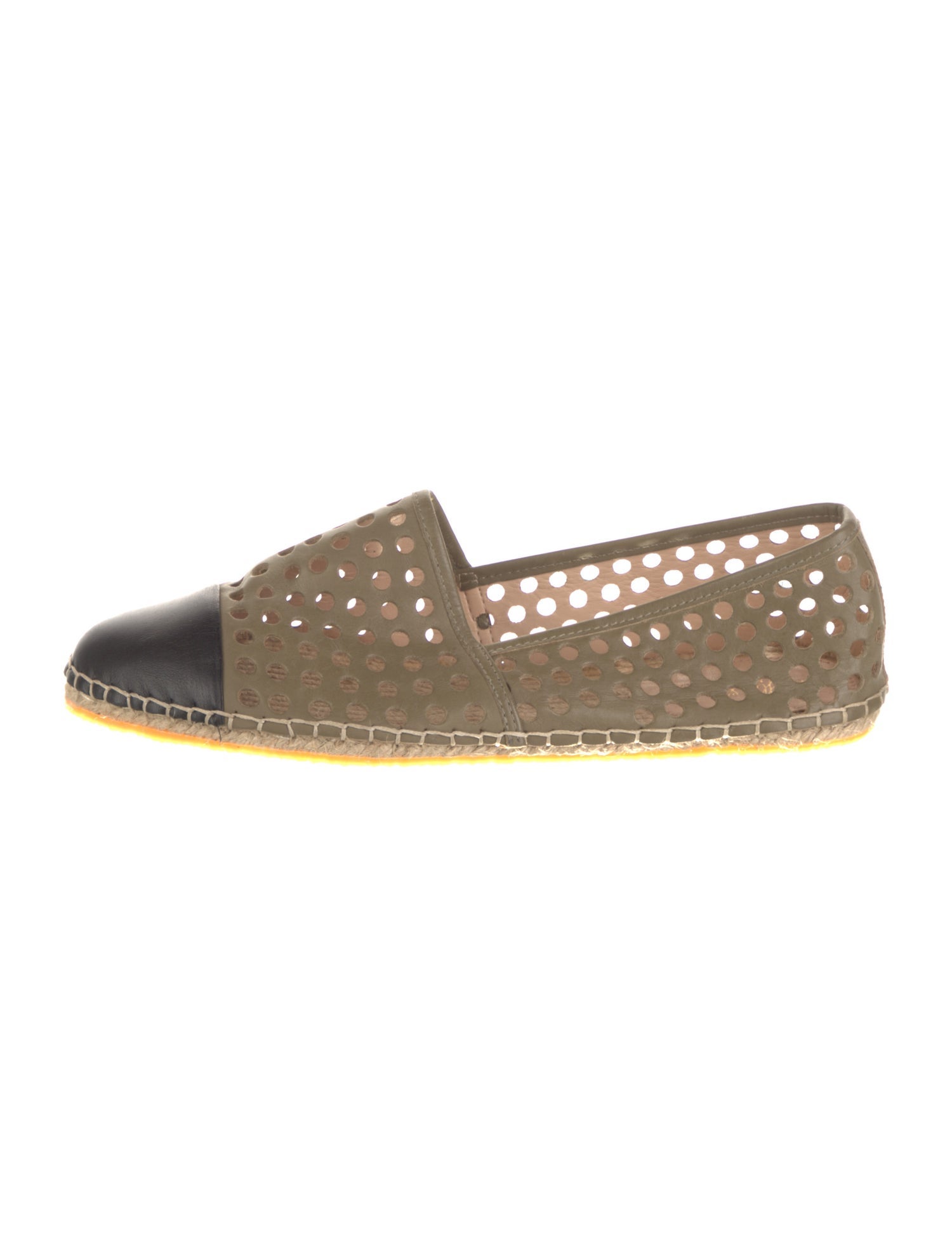 Loeffler Randall Leather Espadrilles