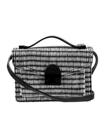 Loeffler Randall Straw Crossbody Bag