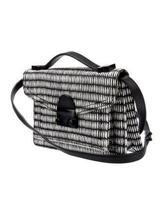 Loeffler Randall Straw Crossbody Bag