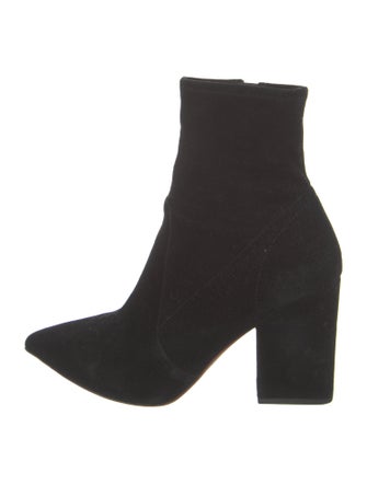 Loeffler Randall Suede Sock Boots
