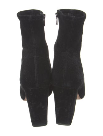 Loeffler Randall Suede Sock Boots