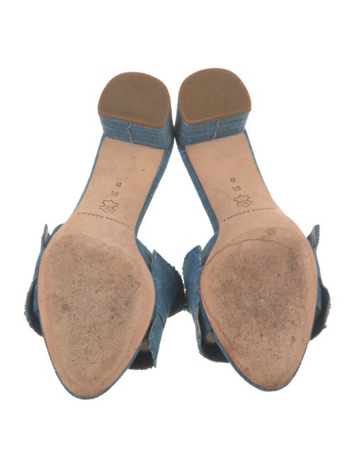 Loeffler Randall Ruffle Embellishment Slides