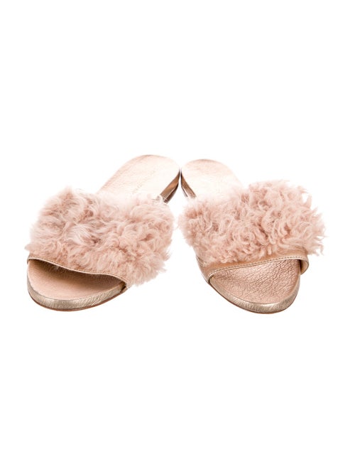 Loeffler Randall Leather Slides