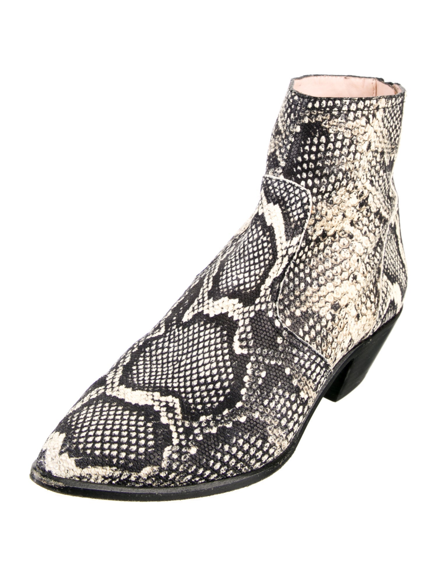 Loeffler Randall Animal Print Boots