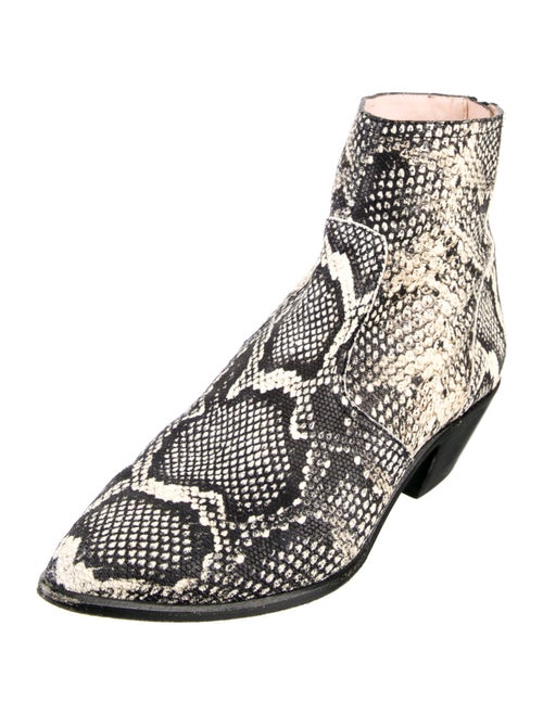 Loeffler Randall Animal Print Boots