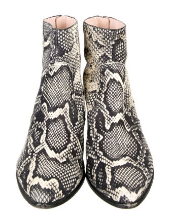 Loeffler Randall Animal Print Boots