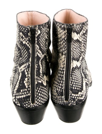 Loeffler Randall Animal Print Boots