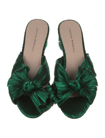 Loeffler Randall Bow Accents Slides