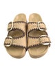 Loeffler Randall Straw Patterned Slides