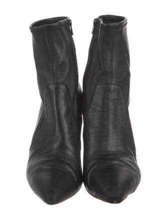 Loeffler Randall Leather Sock Boots