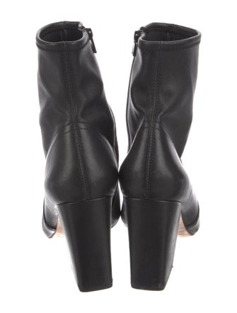 Loeffler Randall Leather Sock Boots