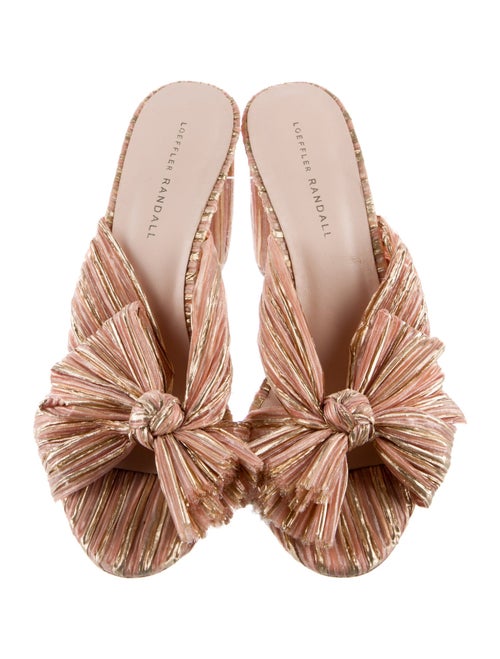 Loeffler Randall Bow Accents Slides