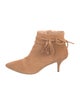 Loeffler Randall Suede Tassel Accents Boots