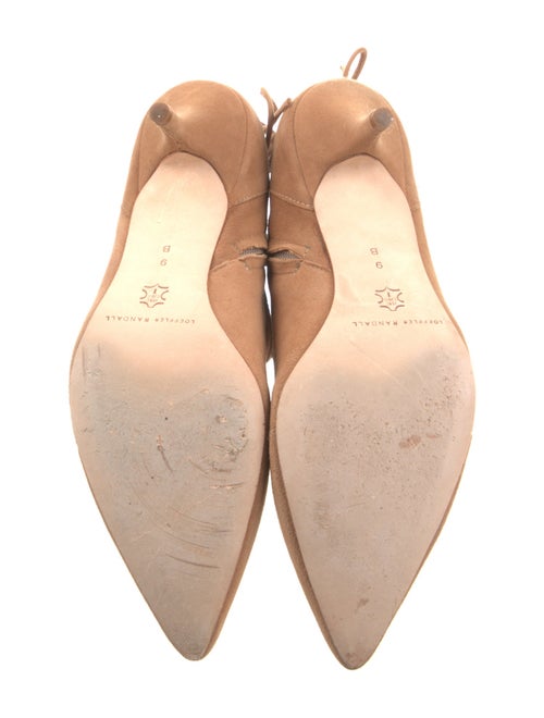 Loeffler Randall Suede Tassel Accents Boots