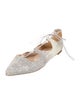 Loeffler Randall Embossed Leather Ballet Flats