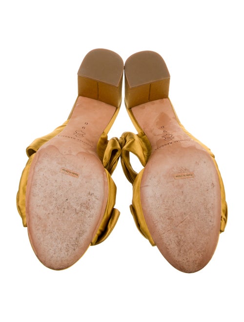 Loeffler Randall Satin Bow Accents Slides