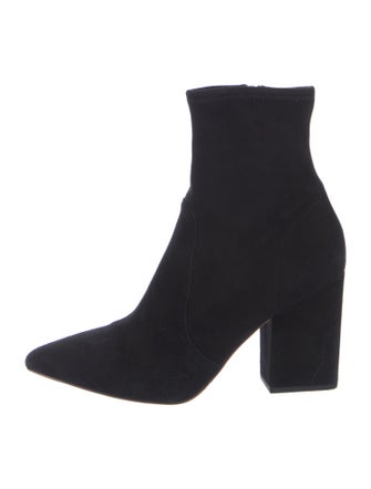 Loeffler Randall Suede Sock Boots